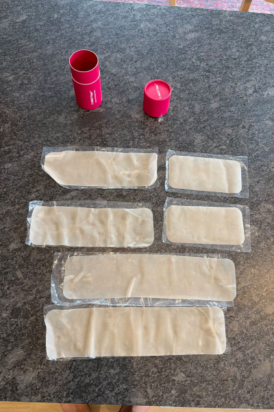 Image may contain Cream Dessert Food Frozen Yogurt and Floorof cakes boob tape